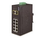 Planet IGS-1020TF, Switch, průmyslový, 8x 10/100/1000T, 2x 100/1000X SFP, -40~+75°C EDF_1017497