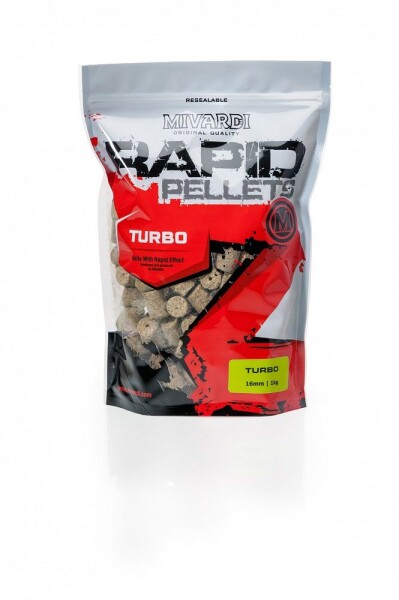 Mivardi Pelety Rapid Turbo 1kg 4mm (M-RAPETRA1004)