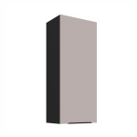 Horní skříňka Arona 45 G-108 1F Barva korpusu: Černá, Barva dvířek: Kašmír