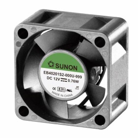 Sunon EE40201S2-1000U-999 axiální ventilátor, 12 V/DC, 13.08 m³/h, (d x š x v) 40 x 40 x 20 mm, EE40201S2-1000U-999