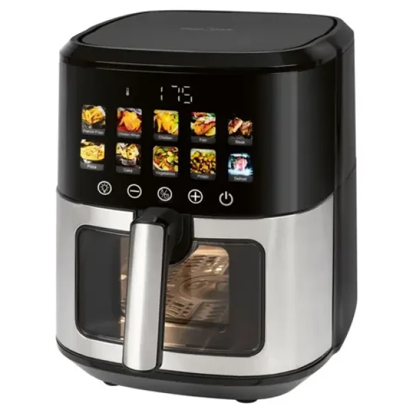 ProfiCook FR 1286 H černá / horkovzdušná fritéza / 1700W / 6.5 l / 9 programů (4006160128611)