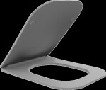 MEXEN - Teo WC sedátko Soft Close slim, duroplast, szara jasna mat 39840061
