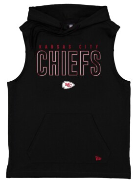 New Era Pánská mikina Kansas City Chiefs NFL 2026 Sideline Sleeveless Hoodie Velikost: 2XL
