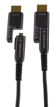 Mercodan Kabel HDMI optický fiber 50m / Kabel HDMI / AOC (581670019)