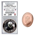 Mince Las Vegas Raiders NFL Collectors Coins Series 1 Davante Adams