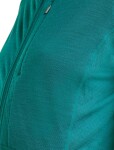 ICEBREAKER Wmns Mer 200 Realfleece Descender LS Zip H, Tidal Teal (vzorek) velikost: S