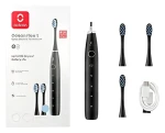 Oclean Flow S černá / Sonický zubní kartáček / 5 režimů / 76 000 pohybů/min / IPX7 (Flow S czarny)