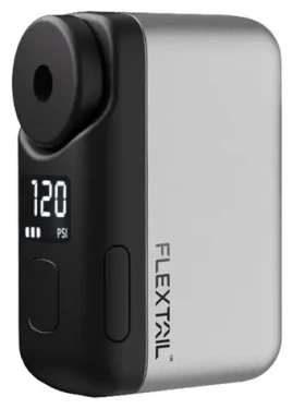 Flextail Tiny Bike Pump Pro šedá / Přenosná cyklistická pumpa / tlak 120 PSI / USB-C (Tiny Bike Pump Pro-G)