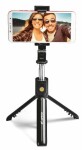 Aligator HA12 černá / Držák SELFIE s Bluetooth / tripod (8595181169346)