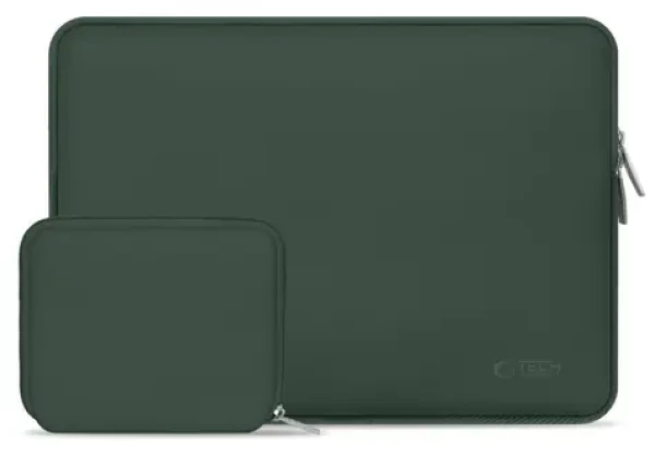Tech-Protect NeoSlim zelená / Pouzdro pro notebook / 15-16" / neoprenové