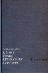 Dějiny české literatury 1945-1989 Pavel Janoušek