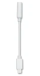 2GO bílá / Audio adaptér / Lightning na 3,5mm jack / kabel 20cm (797140)