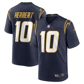Nike Pánský dres Los Angeles Chargers NFL Justin Herbert #10 Game Football Velikost: M