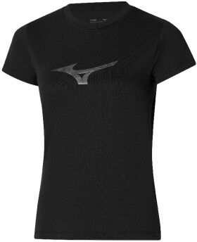 Mizuno Athletics RB Tee(W) Black - Běžecké tričko Mizuno Athletics RB Tee K2GAC20109 Velikost textilu: XS