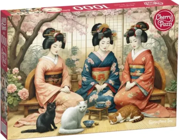 CHERRY PAZZI Puzzle Jarní čaj
