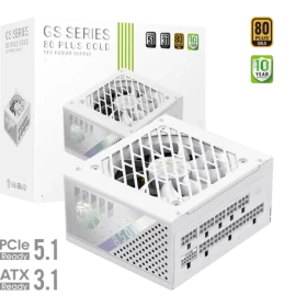 Gamemax GS 850G WH bílá / Zdroj / SFX / 850W / Modulární (GS 850G WH)