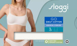 Dámský top GO Daily Cotton Top - WHITE - bílý 00GZ - SLOGGI WHITE XL