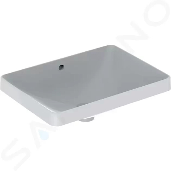 GEBERIT - VariForm Umyvadlo zápustné 550x400 mm, s přepadem, bílá 500.736.01.2