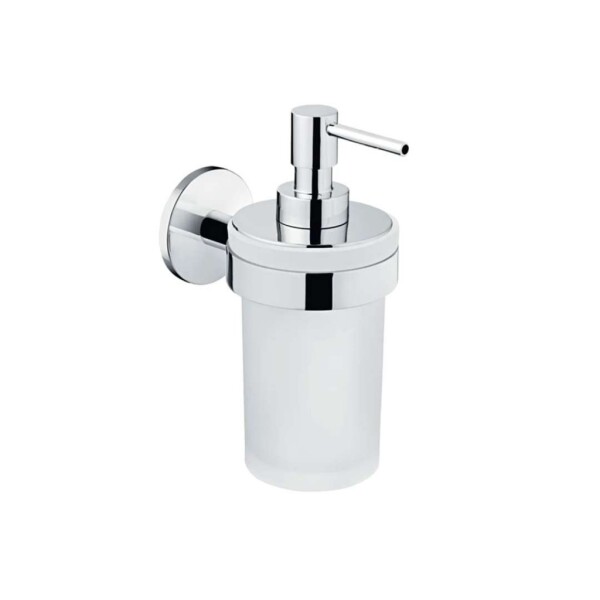 Laufen - Cana Dávkovač mýdla s držákem, sklo/chrom H3831320040001