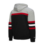 Mitchell & Ness Pánská mikina Chicago Blackhawks NHL Head Coach Hoodie Velikost: L