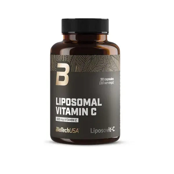 BioTech Liposomal Vitamin C 500 mg (Organic Source) 30 cps (18540)
