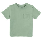 Basic tričko s krátkým rukávem- zelené - 62 KHAKI