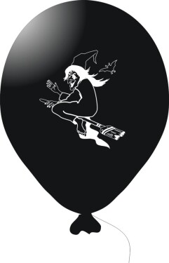 Balónek čarodějnice - Balonky.cz Balónek čarodějnice - Balonky.cz