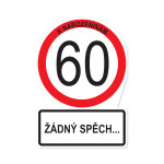 Přání - Dopravní značka 60 let - Albi