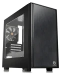 Thermaltake Versa H17 Window černá / MicroTower / 1x USB 3.0 / 2x USB 2.0 / bez zdroje / micro ATX / průhledná bočnice (CA-1J1-00S1WN-00)