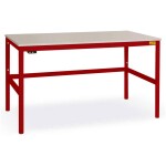 Manuflex LD1113.6011 ESD ESD pracovní stůl UNIDESK s kaučuk deska, rezedově zelená RAL 6011, Šxhxv = 2000 x 800 x 720-73