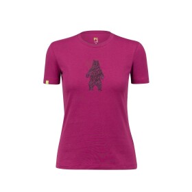 KARPOS Wild Animals W T-Shirt, Raspberry Coulis/ Print 2 velikost: M