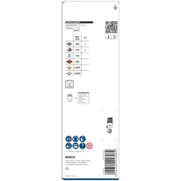 Bosch Accessories 2608901910 2608901910 sada děrovacích pil 51 mm 1 ks