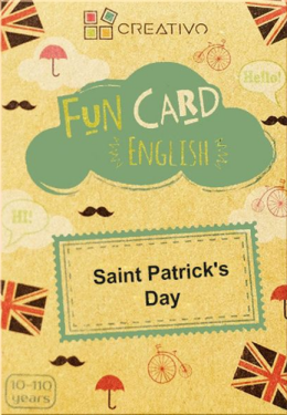 Fun card English Saint Patrick´s Day