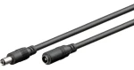 PremiumCord Prodlužovací napájecí kabel 5,5/2,1 mm / Napájecí kabel / 10 m / Samice-samec / max. 2 A (cn-08)