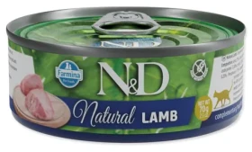 ND Cat Natural Lamb 70 g / Konzerva pro kočky / jehněčí (L3-70151)