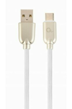 Gembird CC-USB2R-AMCM-1M-W USB-C kabel 1 m bílá / USB 2.0 A (M) - USB-C (M) (CC-USB2R-AMCM-1M-W)