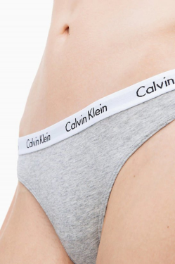 Dámské kalhotky šedá šedá Calvin Klein