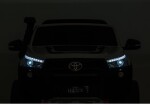Mamido Dětské elektrické autíčko Toyota Hilux 4x4 lakované černé