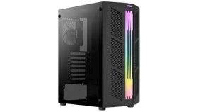 AeroCool Prime černá / PC skříň / ATX / 2x USB 3.0 / Bez zdroje / průhledná bočnice (AEROPGSPRIME-G-BK-V1)