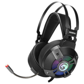 Marvo HG9015G černá / herní sluchátka / USB 2.0 / 2.2 m / s mikrofonem / LED podsvícení (HG9015G)