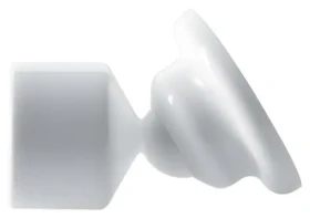 Spirella Držák tyče WALLQUICK bílý / Držák pro instalaci sprchové tyče / plast / 20 mm