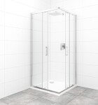 Sprchový kout čtverec 90x90 cm SAT TEX SATBKTEXQ90CRT SATBKTEXQ90CRT