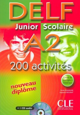 DELF Junior scolaire A2 - Livre + CD, Nouveau - Cecile Jouhanne