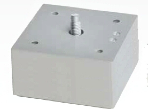 Poliplast nábytková nožka 706R/50 :: šedá (135307)