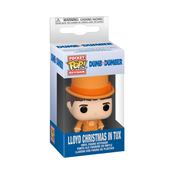 Funko POP přívěsek: Dumb Dumber - Lloyd In Tux (klíčenka Blbý a blbější)