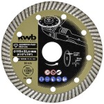 Kwb 722140 diamantový řezný kotouč Průměr 115 mm Ø otvoru 22 mm 1 ks