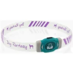 DOG FANTASY Obojek LED svítící různobarevný nabíjecí L 65 cm / USB nabíjení / 2 režimy svícení / Výdrž 4 h (454-858122)