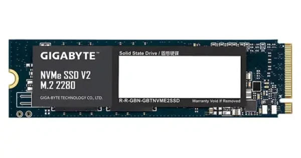 Gigabyte NVMe SSD V2 256GB / Interní SSD / M.2 80 mm / PCIe 3.0 x4 / 3D TLC / R: 3200 MB/s / W: 1200 MB/s / MTBF 1,5 mh (G3NVMEV2256G)