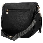 Stylová dámská koženková ledvinka Fima, černá