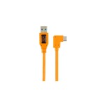 Delock USB 2.0 prodlužovací kabel plochý zahnutý [1x USB 2.0 zástrčka A - 1x USB 2.0 zásuvka A] 1.00 m černá oboustranně zapoji